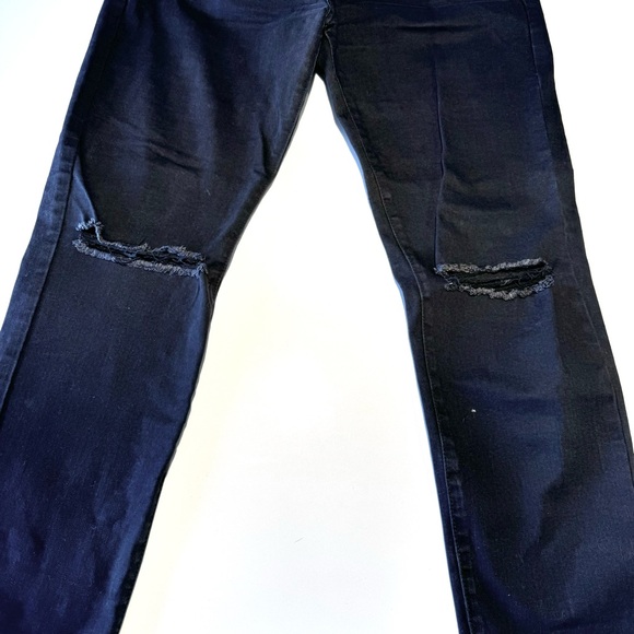 Sixth June Paris Distressed Jeans / Black / 36 - Picture 4 of 9